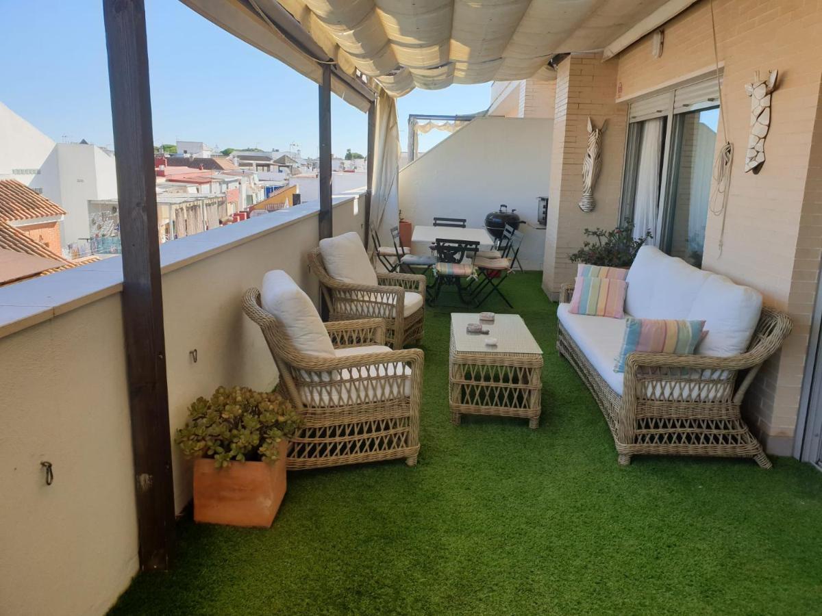 Ático con vistas a la ría de Punta Umbría Exterior foto